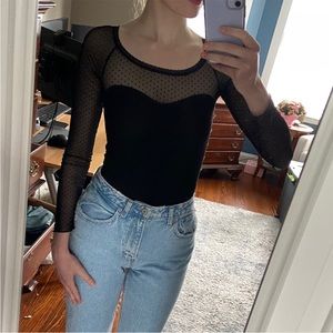 Abercrombie & Fitch Mesh Bodysuit